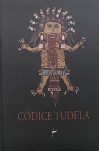 Black front cover of the Tudela Codex
